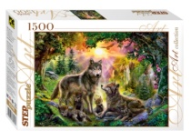 Мозаика "puzzle" 1500 "Волки" 83046 Мозаика "puzzle" 1500 "Волки" 83046